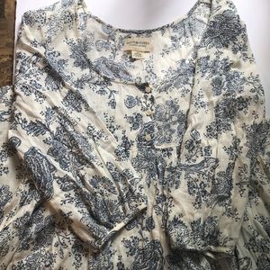Ralph Lauren Blue Floral mini dress tunic